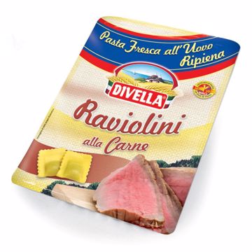 Immagine di RAVIOLINI ALLA CARNE DIVELLA 250 Gr